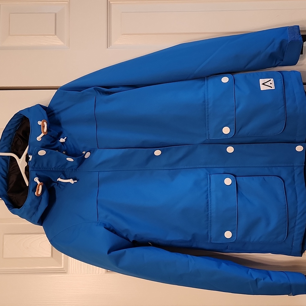 Wear Colour Blue Ski Parka Jacket Size XS NWOT